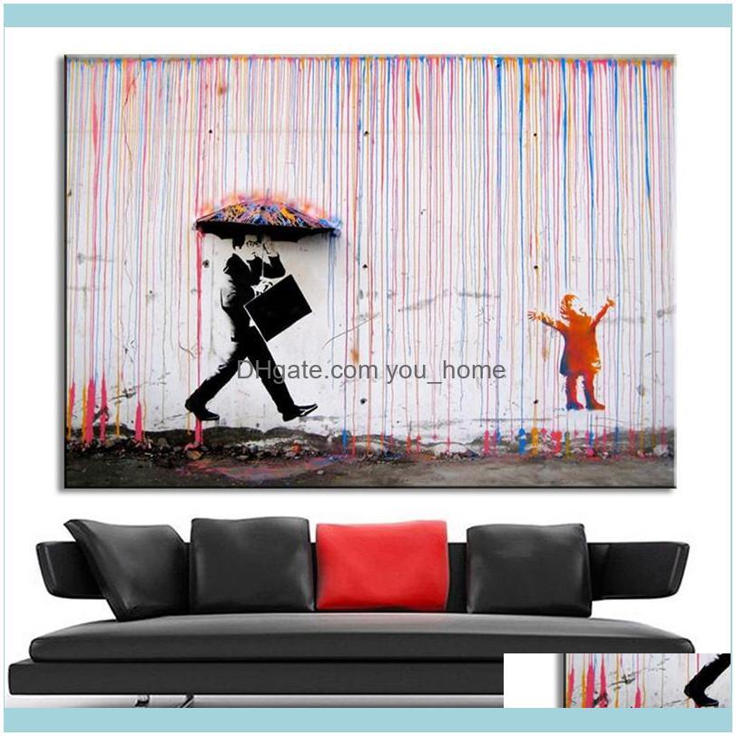 Arts, Crafts Gifts & Gardenwall Canvas Abstract Paintings Bright Color Modern Oil Picture No Frame Banksy Art Colorful Rain Wall Home Decora
Arts, Crafts Gifts & Gardenwall Canvas Abstract Paintings Bright Color Modern Oil Picture No Frame Banksy Art Colorful Rain Wall Home Decora