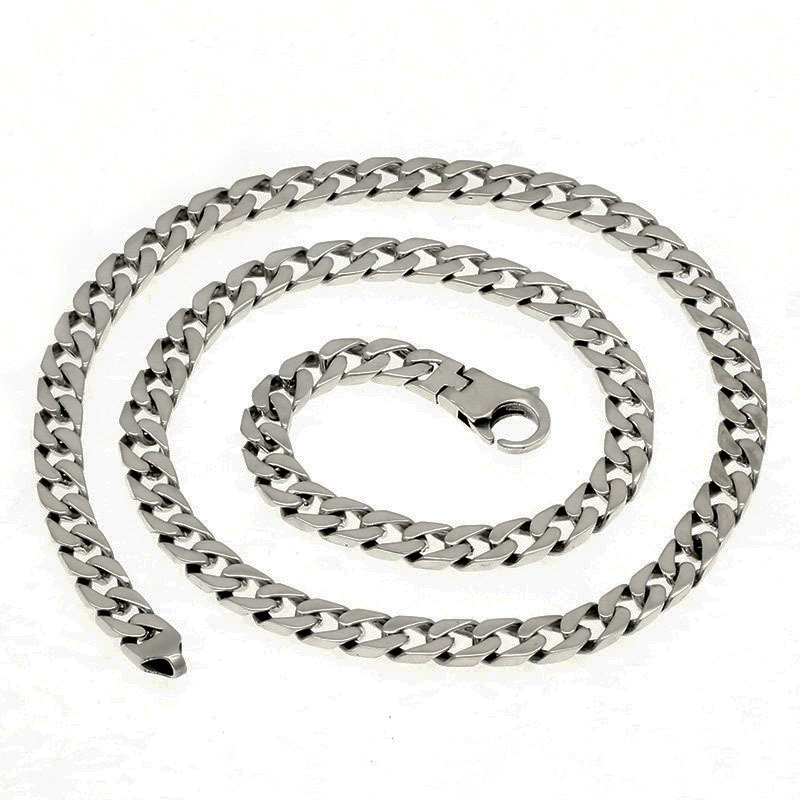 100% Solid S925 Sterling Silver Miami Cuban Chains Necklace For Mens Womens Fine Jewelry Lock 7mm 50/55/60CM Tank Clasp Chain X0509
100% Solid S925 Sterling Silver Miami Cuban Chains Necklace For Mens Womens Fine Jewelry Lock 7mm 50/55/60CM Tank Clasp Chain X0509