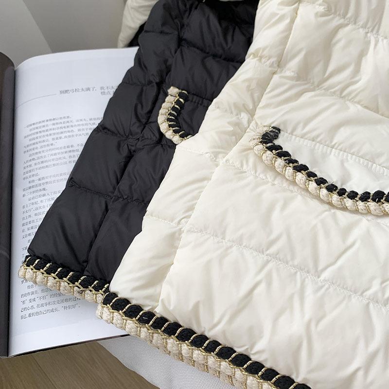 Women's Down & Parkas ZURICHOUSE Simple Casual Women Winter Puffer Jacket Femme Short Fashion Warm Ultra Light 90% White Duck Coat Female