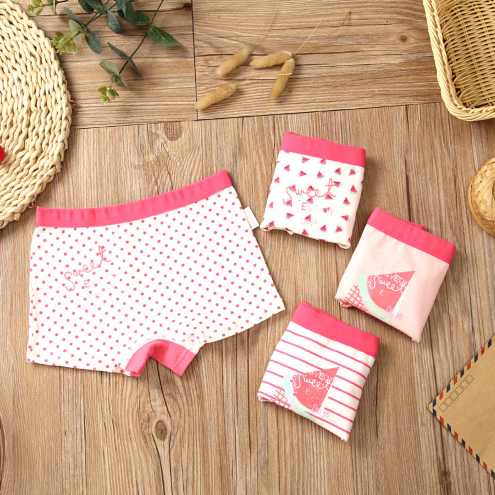 Children's underwear girl's cotton flat cartoon children's small medium large four corner underpants pants, Camo
Children's underwear girl's cotton flat cartoon children's small medium large four corner underpants pants, Camo