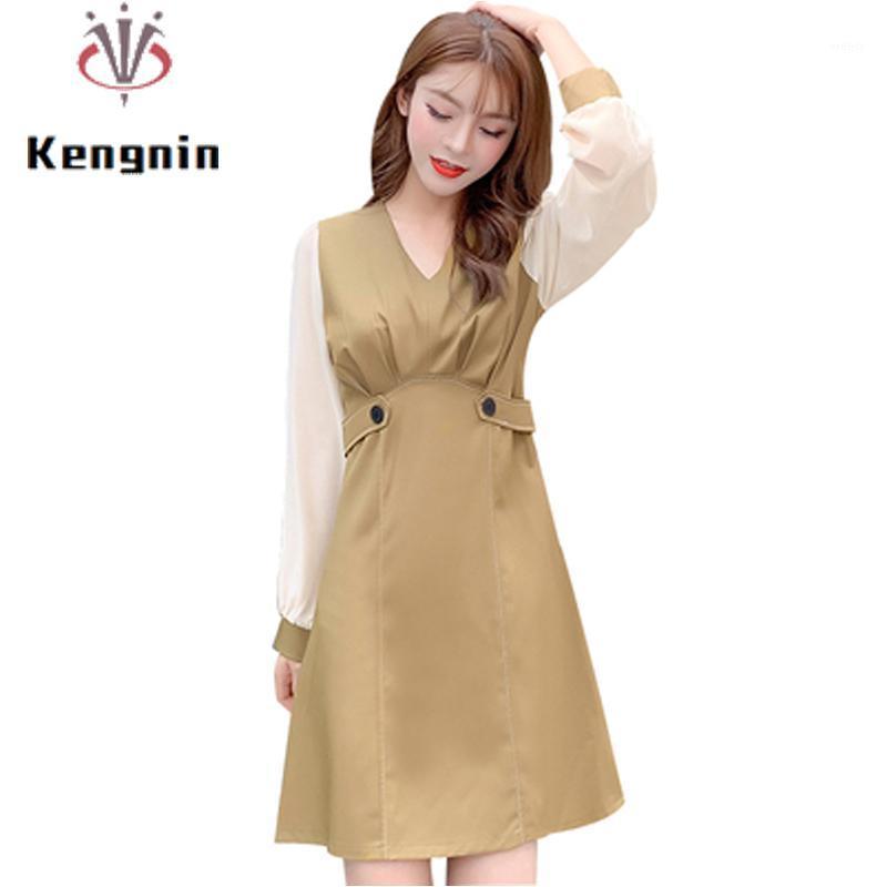 Spring Autumn Women Long Sleeve Dresses Patchwork Color Ladies Vestidos Casual Brand Female Dress Office Robe KE862, Black
Spring Autumn Women Long Sleeve Dresses Patchwork Color Ladies Vestidos Casual Brand Female Dress Office Robe KE862, Black
