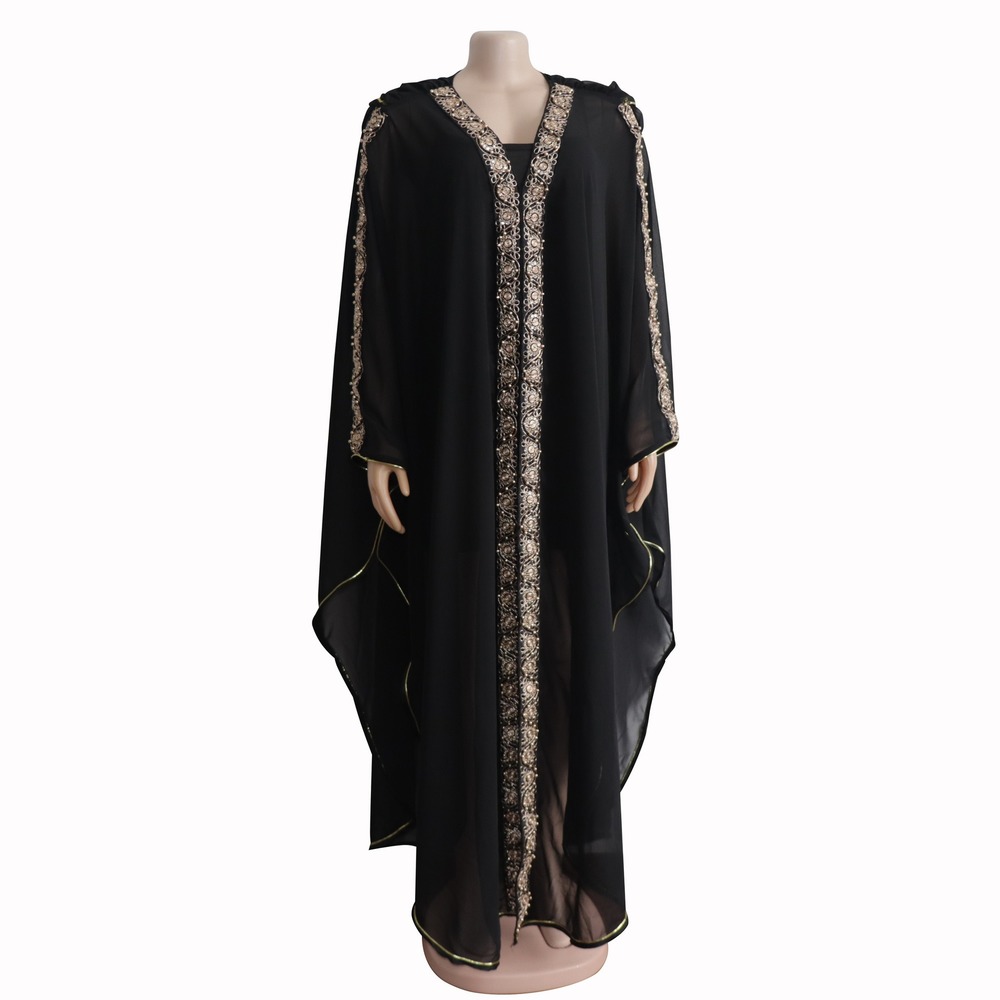 2 Pieces Sets Turkey Abaya Muslim Dress Women Chiffon Hooded Moroccan Kaftan Evening Dresses Pakistan Islamic Hijab Vestidos
2 Pieces Sets Turkey Abaya Muslim Dress Women Chiffon Hooded Moroccan Kaftan Evening Dresses Pakistan Islamic Hijab Vestidos