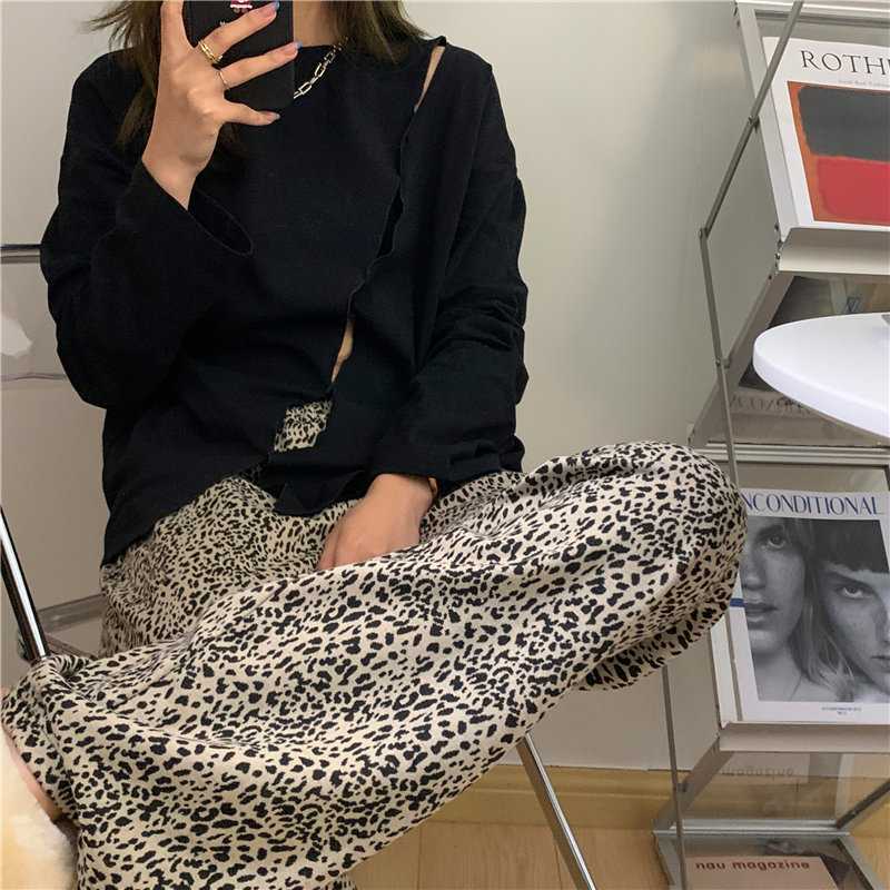 Solid Chic Loose Oversize Casual Full Sleeves Female Hollow Out Korea Brief Fashion Women Basic Tops T-shirts 210421