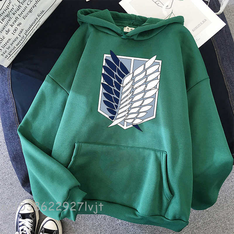 Anime Hoodie Attack on Titan Hoodied Camisa Streetwear Harajuku Sweatshirt Women Unisex Sport Hoody Green Tops 210720, 47625
Anime Hoodie Attack on Titan Hoodied Camisa Streetwear Harajuku Sweatshirt Women Unisex Sport Hoody Green Tops 210720, 47625