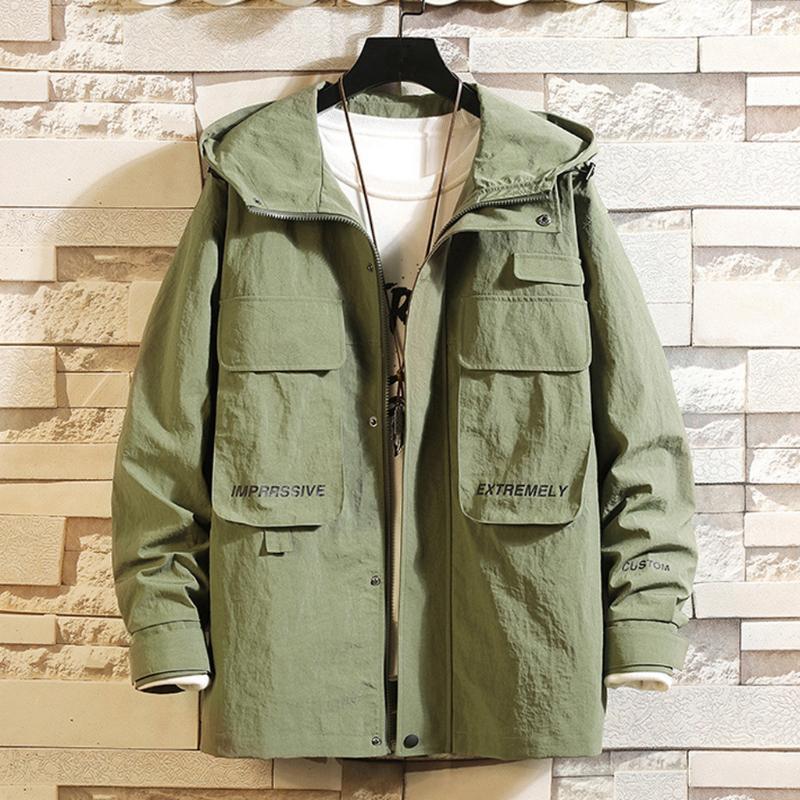 Men's Jackets Jacket Hooded Overalls Autumn Casual Fashion Patchwork Color Zipper Plus Size Comfort Men Streetwear Coat Chaqueta, Black
Men's Jackets Jacket Hooded Overalls Autumn Casual Fashion Patchwork Color Zipper Plus Size Comfort Men Streetwear Coat Chaqueta, Black