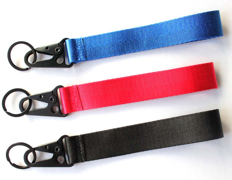 20pcs Cell Phone Straps & Charms Wrist Sport Car Logo Lanyard Wristlet for Key/Phone Key Fob Holder BlackRacing Keychain Metal Keyring Small Wholesale