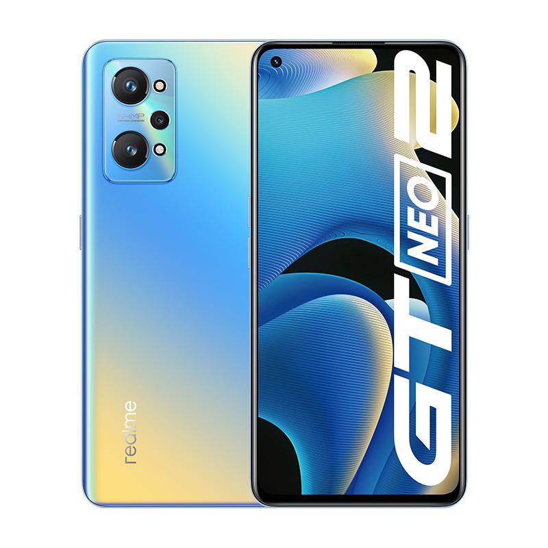 Original Oppo Realme GT NEO2 5G Mobile Phone 12GB RAM 256GB ROM Snapdragon 870 64MP HDR NFC 5000mAh Android 6.62" AMOLED Full Screen Fingerprint 