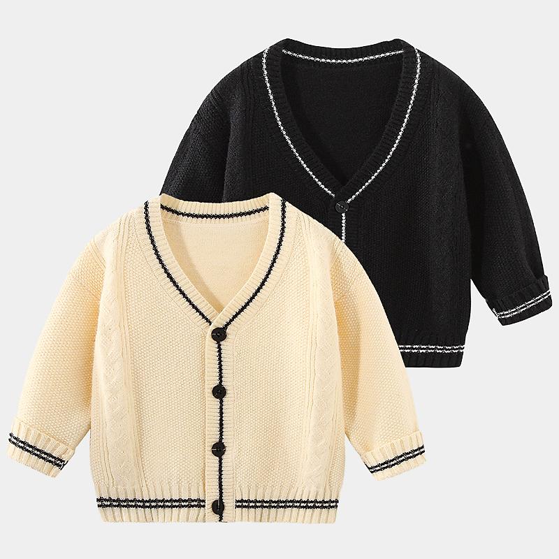Jackets 2021 Autumn Winter Children'S Clothing Baby Sweater Long Sleeve Knitted Outerwear All Match Casual V Neck Cardigan For Boys, Blue;gray
Jackets 2021 Autumn Winter Children'S Clothing Baby Sweater Long Sleeve Knitted Outerwear All Match Casual V Neck Cardigan For Boys, Blue;gray