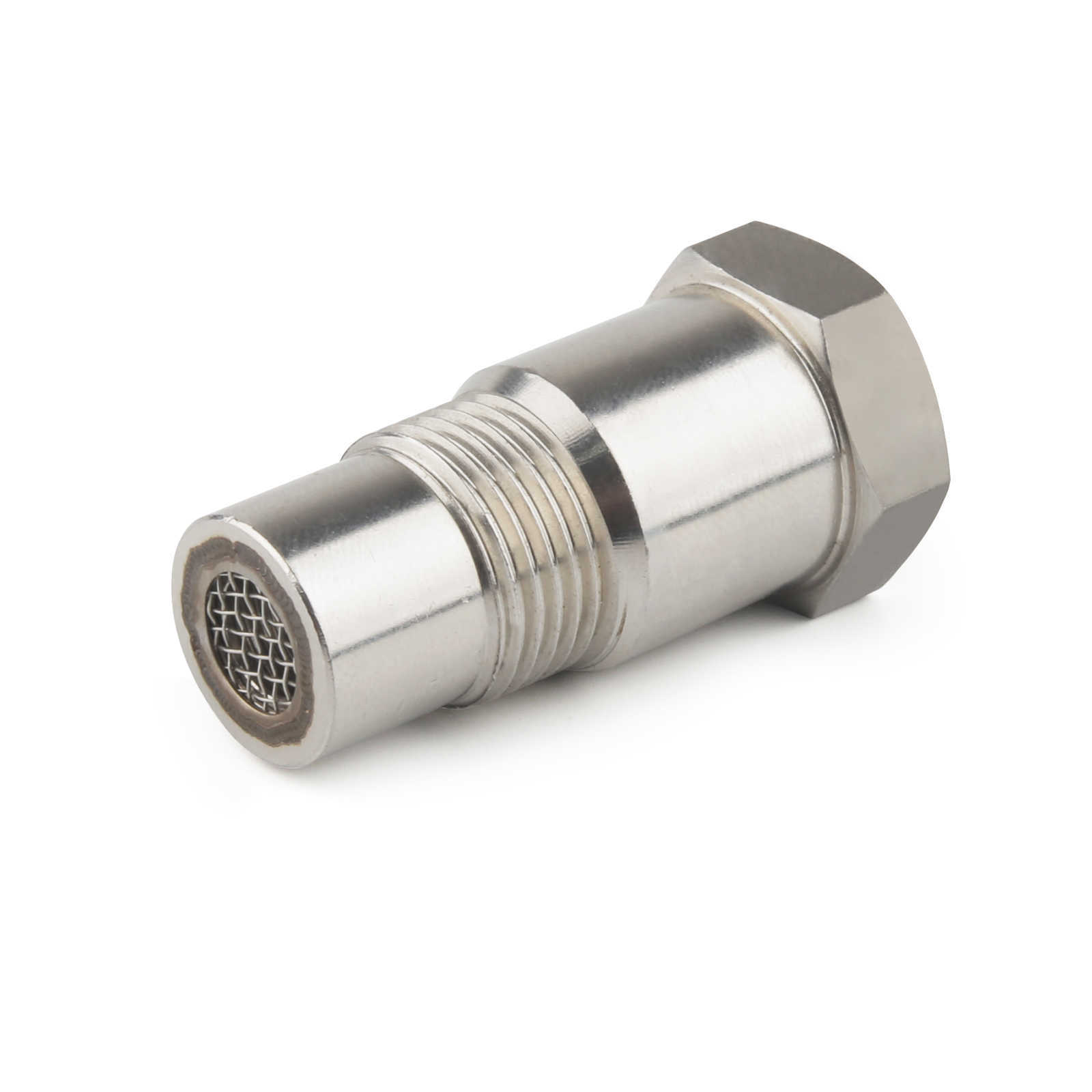 M18*1.5 Stainless Steel Remove Fault Connector Down Stream Catalytic Joint Auto O2 Oxygen Sensor Extension Spacer Car