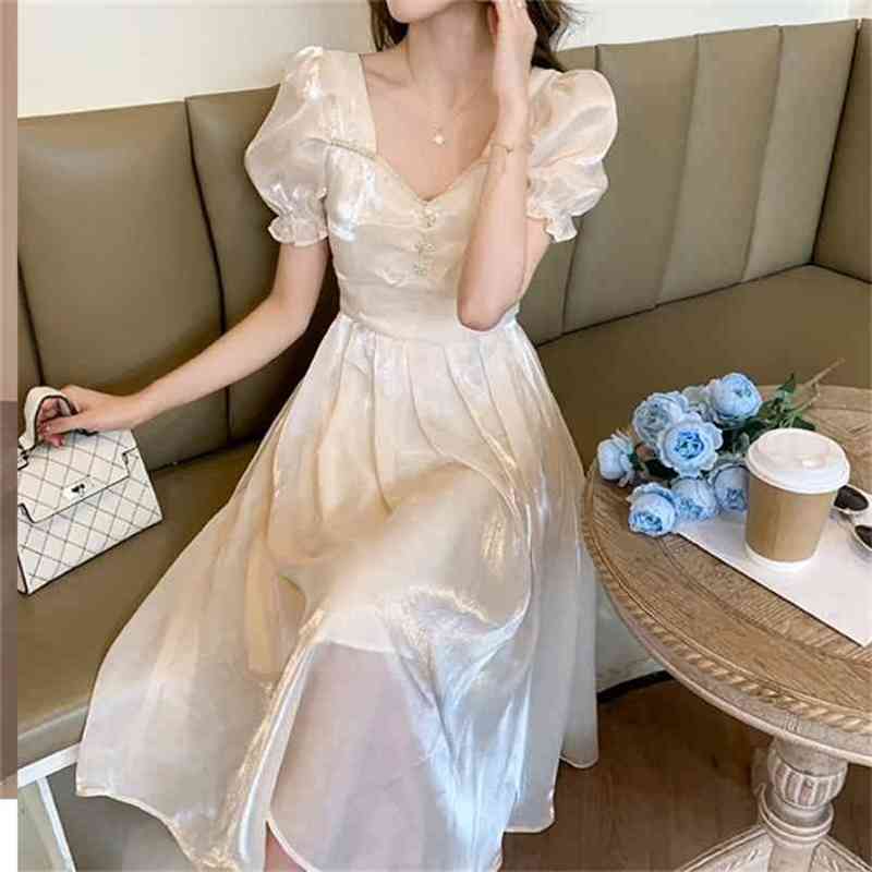 Summer Elegant Women Solid Puff Sleeve Fairy Party Dress Office Lady Sexy V-Neck Casual Slim Midi Female 210519, Photo color
Summer Elegant Women Solid Puff Sleeve Fairy Party Dress Office Lady Sexy V-Neck Casual Slim Midi Female 210519, Photo color