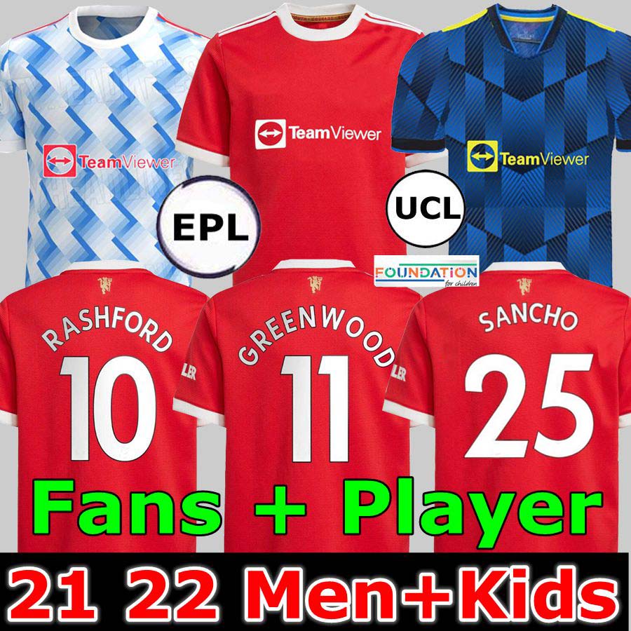 21 22 SANCHO Manchester home Man soccer jerseys UTD Fans Player TOP UNITED BRUNO FERNANDES MARTIAL POGBA RASHFORD football shirt 2021 2022 women+ kids kit shirts, 20 21 away jersey
21 22 SANCHO Manchester home Man soccer jerseys UTD Fans Player TOP UNITED BRUNO FERNANDES MARTIAL POGBA RASHFORD football shirt 2021 2022 women+ kids kit shirts, 20 21 away jersey