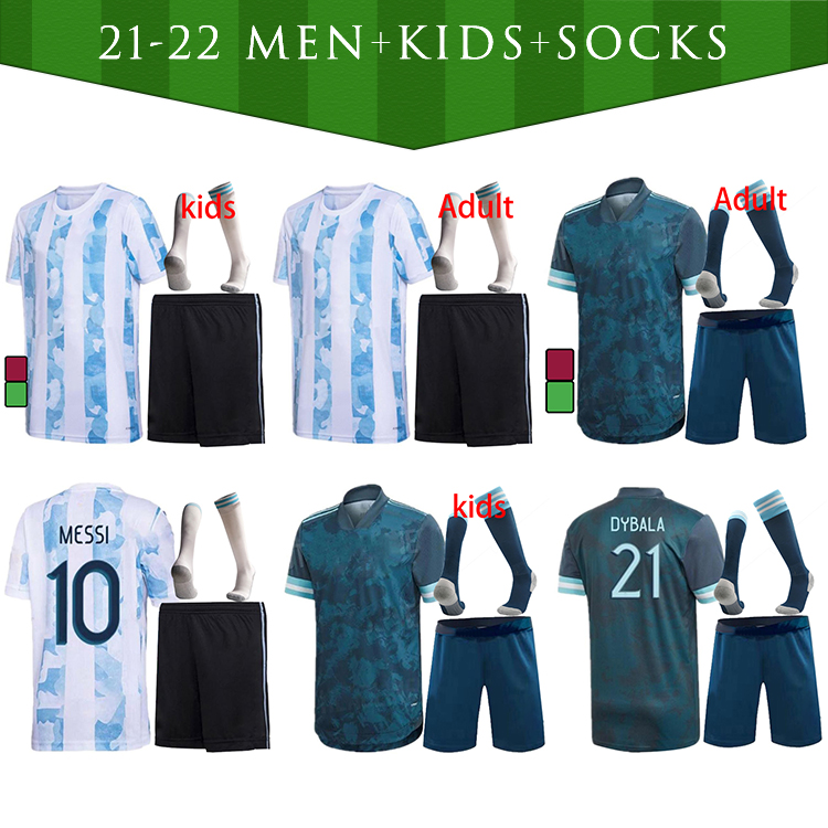 2021 Argentina fans Version MESSI Soccer Jerseys DI MARIA HIGUAIN icardi DYBALA Football Shirt AGUERO LAUTARO maillot men+ kids kits socks home away camesita, Home kid suit patch agt0013
2021 Argentina fans Version MESSI Soccer Jerseys DI MARIA HIGUAIN icardi DYBALA Football Shirt AGUERO LAUTARO maillot men+ kids kits socks home away camesita, Home kid suit patch agt0013