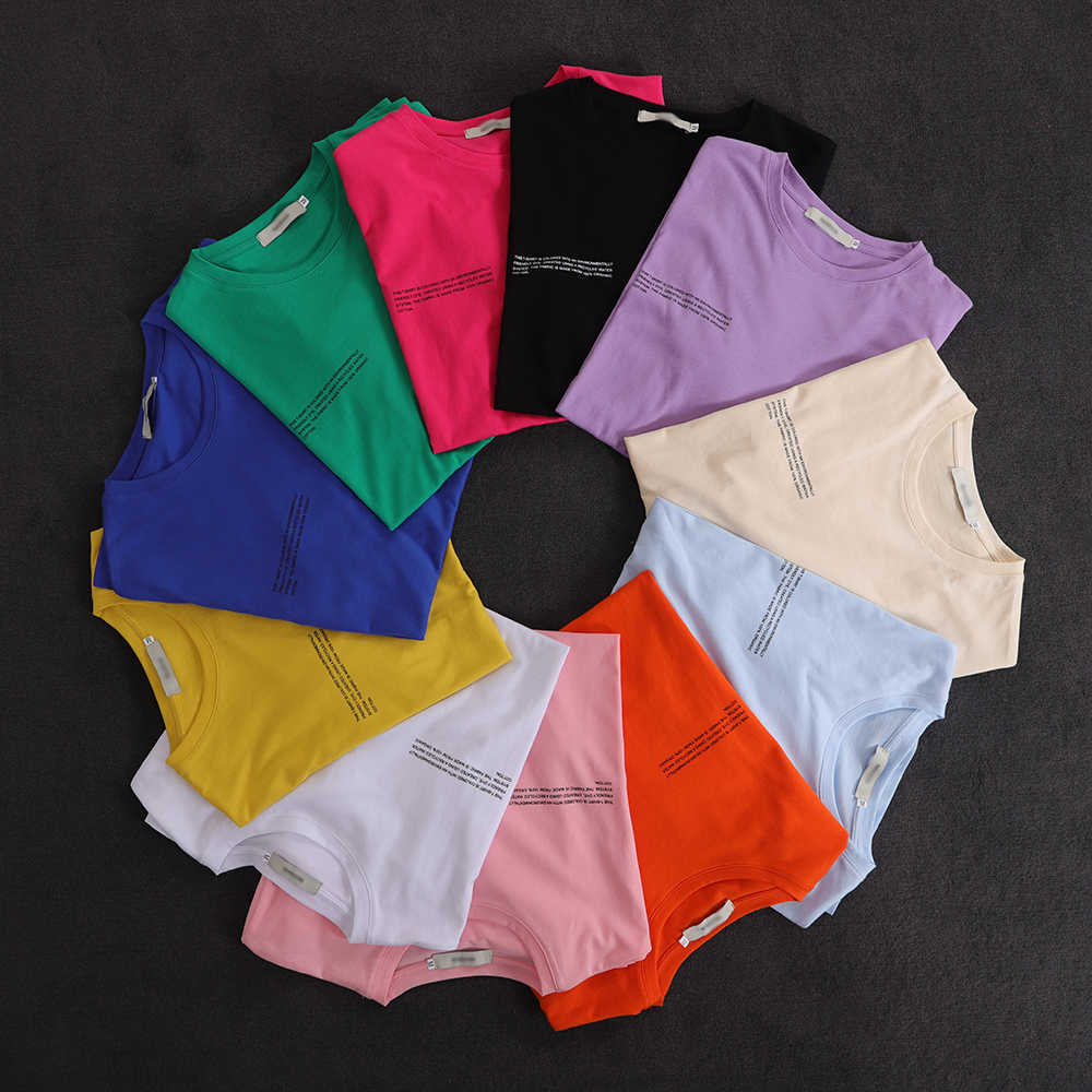 womens tshirts short sleeve crewneck tees summer tops loose fit athletic long sweat shorts two piece sets lounge workout outfits 210707