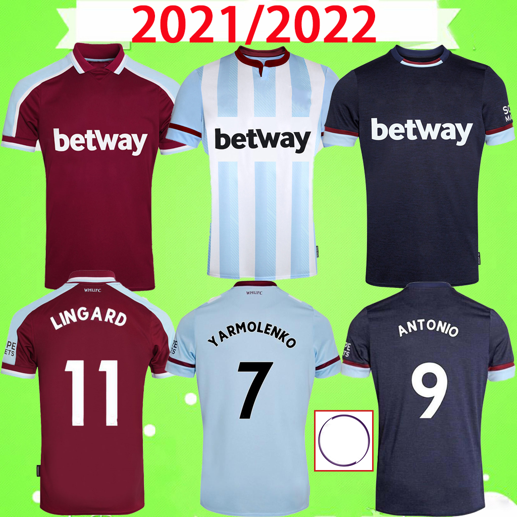 21 22 WEST soccer jerseys 2021 2022 LINGARD HAM ANDERSON UNITED RICE NOBLE football shirts men + kids kit sets home away third top quality r, Black;yellow
21 22 WEST soccer jerseys 2021 2022 LINGARD HAM ANDERSON UNITED RICE NOBLE football shirts men + kids kit sets home away third top quality r, Black;yellow