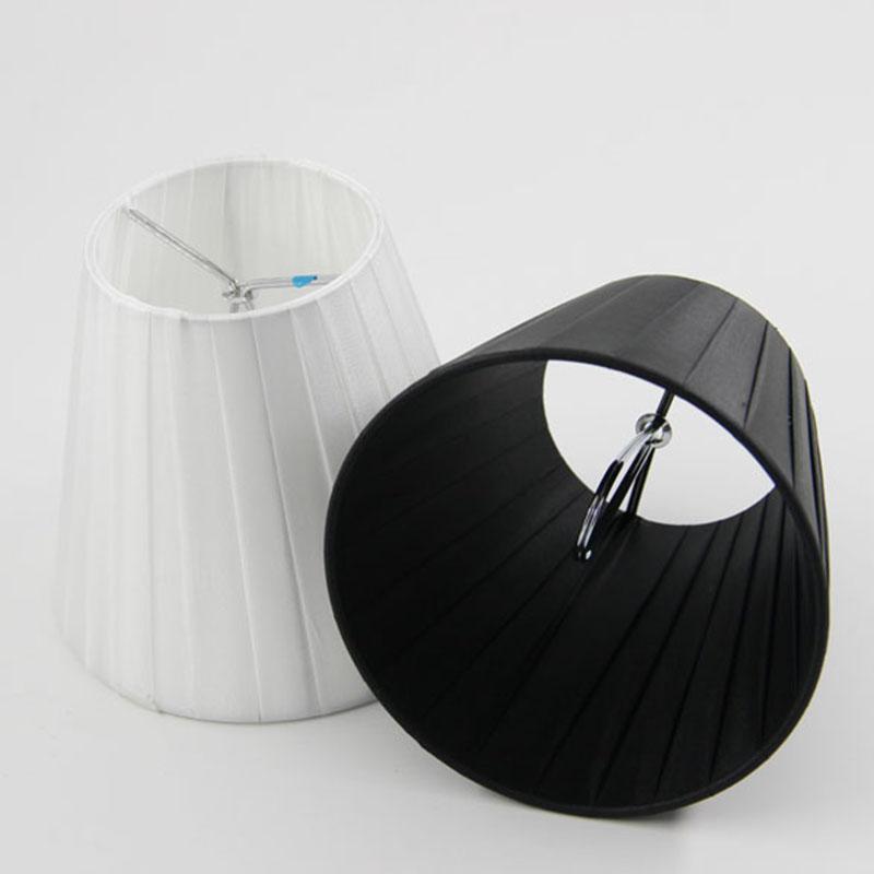 Lamp Covers & Shades 2PCS DIA 13cm Modern Pleated Fabric Lampshade,Black/White Color Chandelier Wall Light Lampshade,Clip On
Lamp Covers & Shades 2PCS DIA 13cm Modern Pleated Fabric Lampshade,Black/White Color Chandelier Wall Light Lampshade,Clip On