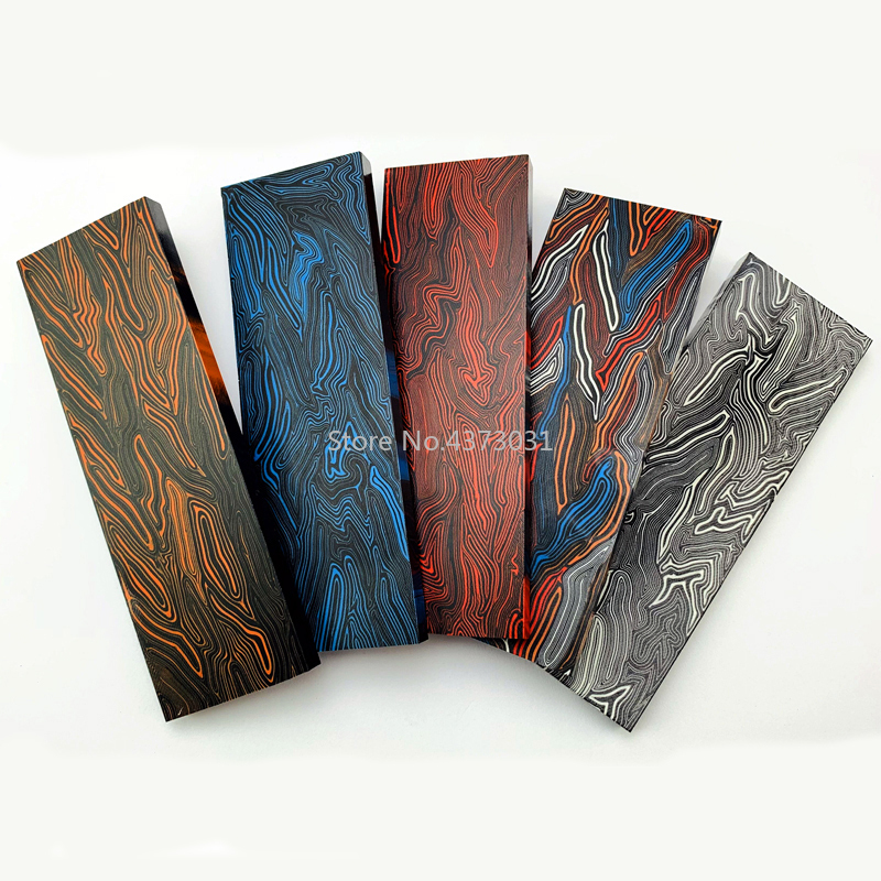 2Pcs G10 Knife hande Materia Diy Too Hande Composite Materia Damascus Pattern G-10 Too Hoder Patch Materia 130x43x8mm
2Pcs G10 Knife hande Materia Diy Too Hande Composite Materia Damascus Pattern G-10 Too Hoder Patch Materia 130x43x8mm