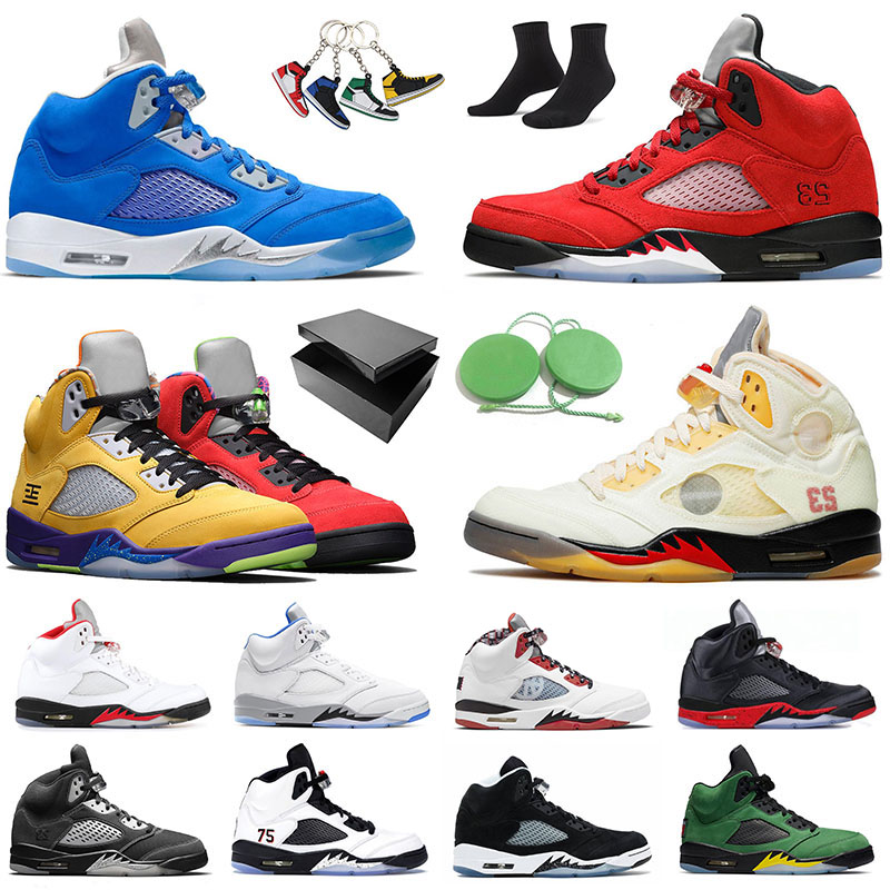 2021 With Box Jumpman 5 5s Basketball Shoes For Men Raging Bluebird Fire Red Anthracite Off Quai 54 What The White Black Muslin Mens Sports Sneakers Trainers, B12 all white 40-47
2021 With Box Jumpman 5 5s Basketball Shoes For Men Raging Bluebird Fire Red Anthracite Off Quai 54 What The White Black Muslin Mens Sports Sneakers Trainers, B12 all white 40-47