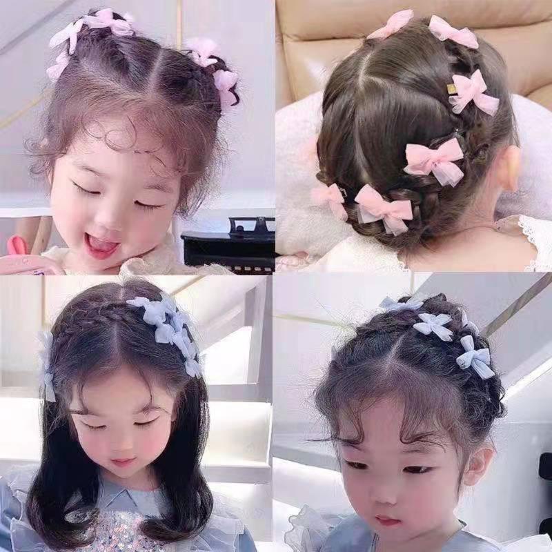 Hair Accessories 10Pcs Girls Small Butterfly Hairpins Exquisite Net Gauze Fabric Princess Sweet Side Clip Little Girl Summer, Slivery;white
Hair Accessories 10Pcs Girls Small Butterfly Hairpins Exquisite Net Gauze Fabric Princess Sweet Side Clip Little Girl Summer, Slivery;white