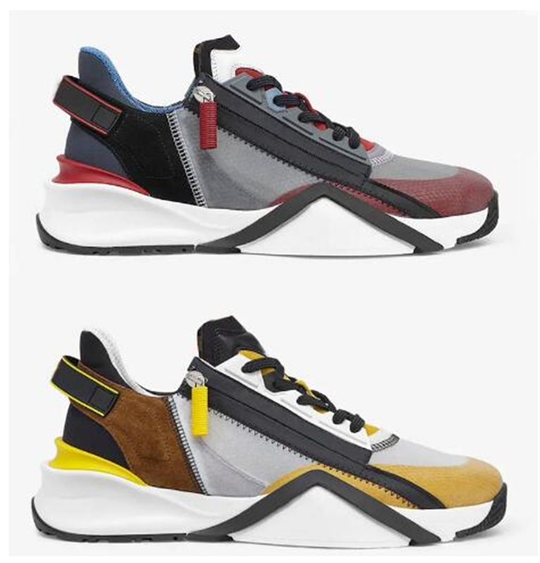 Men Flow Sneakers Designer Women Nylon Runner Trainers Top Suede Leather Low-cut Black White Slip-on Casual 259
Men Flow Sneakers Designer Women Nylon Runner Trainers Top Suede Leather Low-cut Black White Slip-on Casual 259