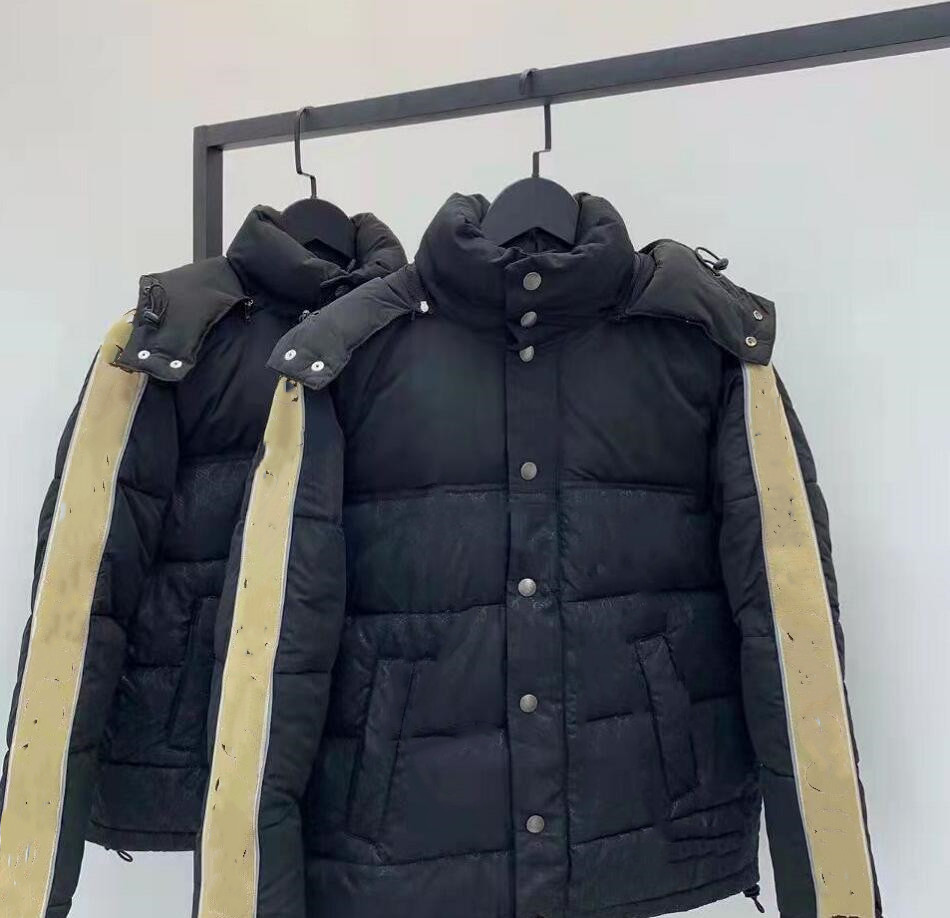 New Down Jacket Men And Women Winter Couples Thick Windproof Warm Bread Jackets Pure Cotton Brand Designer, Black
New Down Jacket Men And Women Winter Couples Thick Windproof Warm Bread Jackets Pure Cotton Brand Designer, Black