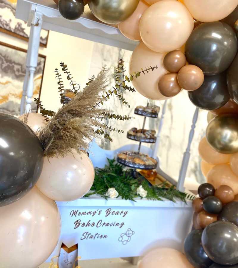 Party Decoration 102pcs/lot Coffee Brown Balloons Arch Kit Skin Color Latex Garland Baby Shower Supplies Backdrop Wedding Decor