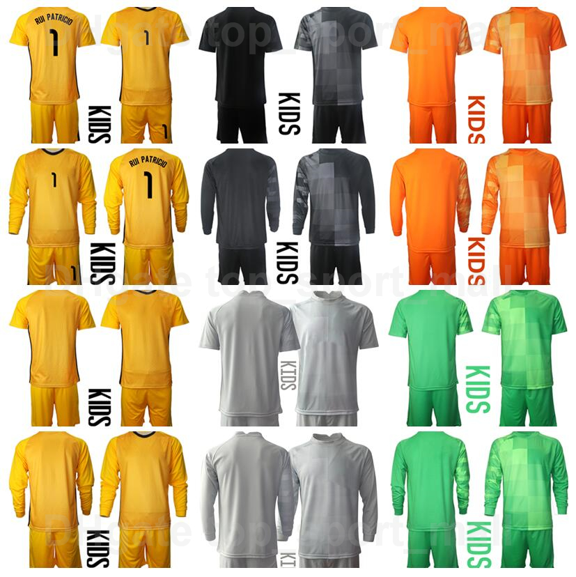 Men National Team Goalkeeper 1 Youth Rui Patricio Jersey Set Long Sleeve GK Soccer 12 Lopes 22 Rui Silva Goalie Sport Color Football Shirt K, Black
Men National Team Goalkeeper 1 Youth Rui Patricio Jersey Set Long Sleeve GK Soccer 12 Lopes 22 Rui Silva Goalie Sport Color Football Shirt K, Black