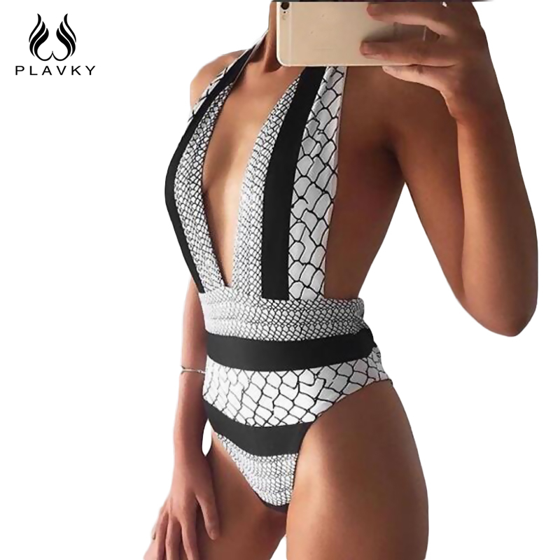 Sexy Retro White Black Striped Trikini High Waist Swim Bathing Suit Monokini Thong Swimwear Women One Piece Swimsuit
Sexy Retro White Black Striped Trikini High Waist Swim Bathing Suit Monokini Thong Swimwear Women One Piece Swimsuit