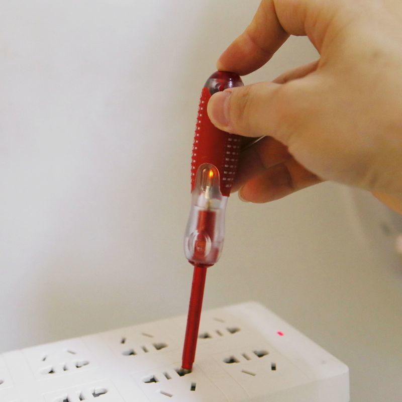 100-500V Voltage Indicator Cross & Slide Screw Window Electrical Test Pen Duration Insulation Electricity Home Tool 83XA