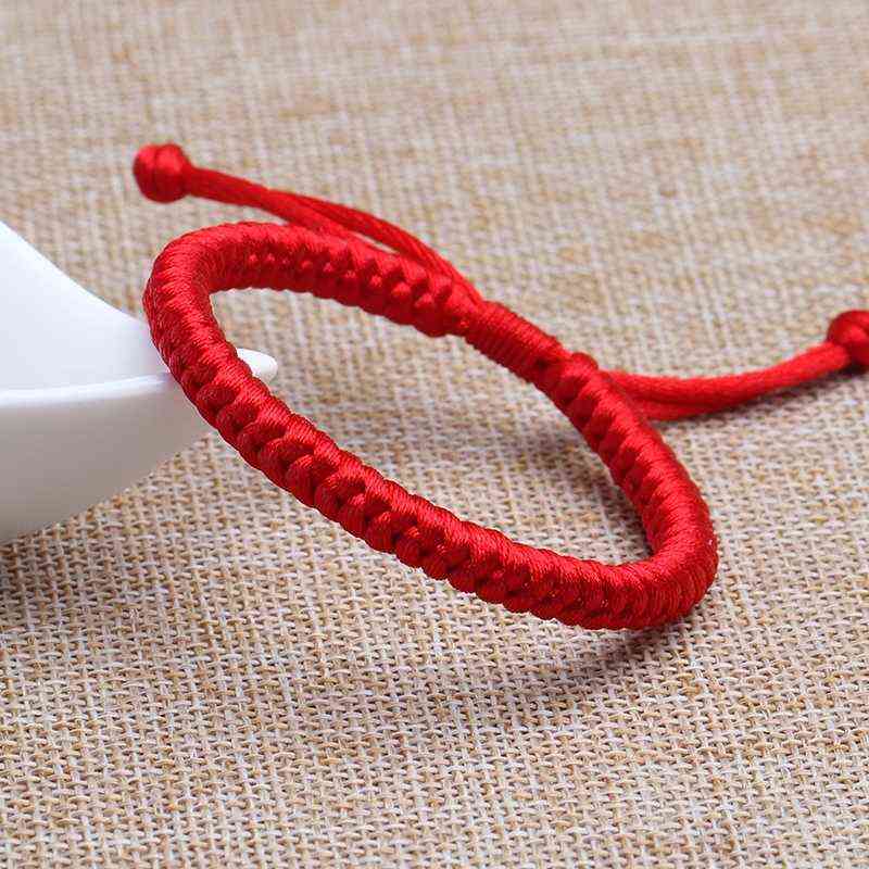 Lucky Red Thread Bracelet Tibetan Buddhist Handwoven Braided Rope Knots Bracelets for Men Prayer Charm Jewelry Women Wristbands
Lucky Red Thread Bracelet Tibetan Buddhist Handwoven Braided Rope Knots Bracelets for Men Prayer Charm Jewelry Women Wristbands