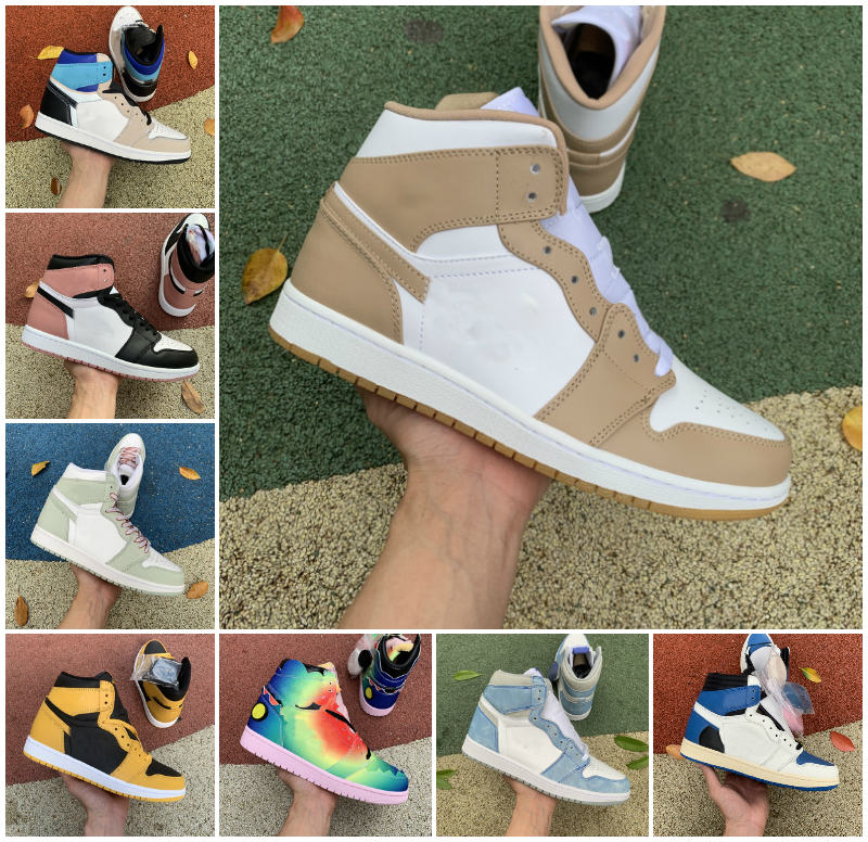 2023 NEW Mens Basketball Shoes 1s University Blue Chicago Twist Dark Mocha Unt Patent Royal blue Jumpman 1 Bred Tan Gum Visionaire Men Women Sports Sneakers Trainers, Bubble package bag
2023 NEW Mens Basketball Shoes 1s University Blue Chicago Twist Dark Mocha Unt Patent Royal blue Jumpman 1 Bred Tan Gum Visionaire Men Women Sports Sneakers Trainers, Bubble package bag