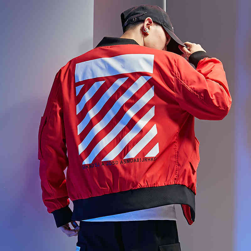 Men's Jackets Autumn men's baseball jacket stripe streetwear personality drop batwing sleeve U6Q1, 1# shoe box
Men's Jackets Autumn men's baseball jacket stripe streetwear personality drop batwing sleeve U6Q1, 1# shoe box
