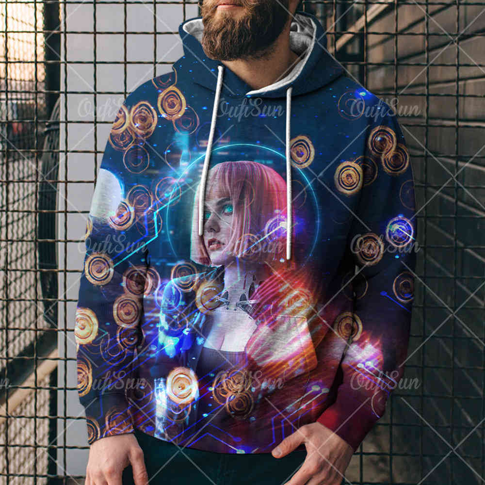 2021 fashion spring and autumn new trend men's 3d sweater punk style loose sports hoodie2hzu, Black
2021 fashion spring and autumn new trend men's 3d sweater punk style loose sports hoodie2hzu, Black