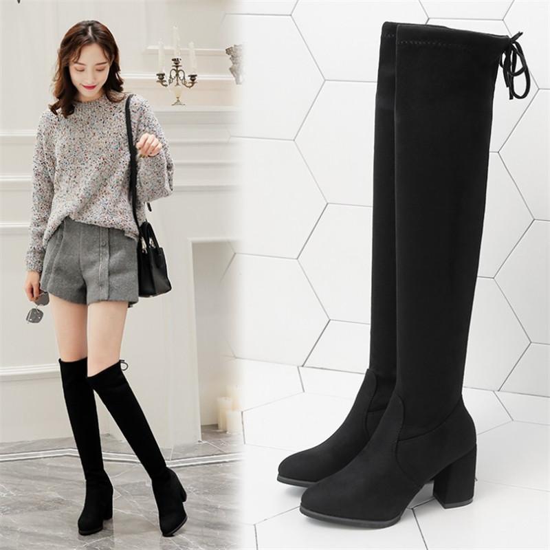 Boots Over The Knee Stretch 2021 Winter Pointed Plus Velvet Padded High Heel Women's, 01
Boots Over The Knee Stretch 2021 Winter Pointed Plus Velvet Padded High Heel Women's, 01