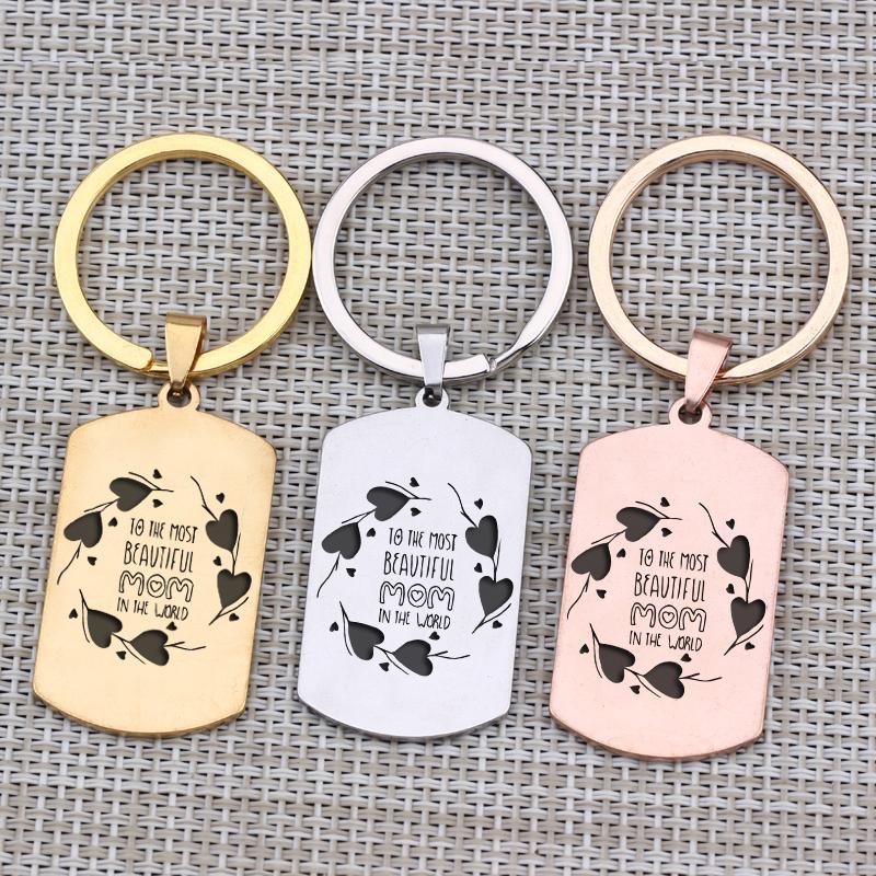 Keychains "To The Most Beautiful Mom In World"Key Chain To Wife Gift Jewelry Mother's Day Keyring 3 Colors Choose Present
Keychains "To The Most Beautiful Mom In World"Key Chain To Wife Gift Jewelry Mother's Day Keyring 3 Colors Choose Present