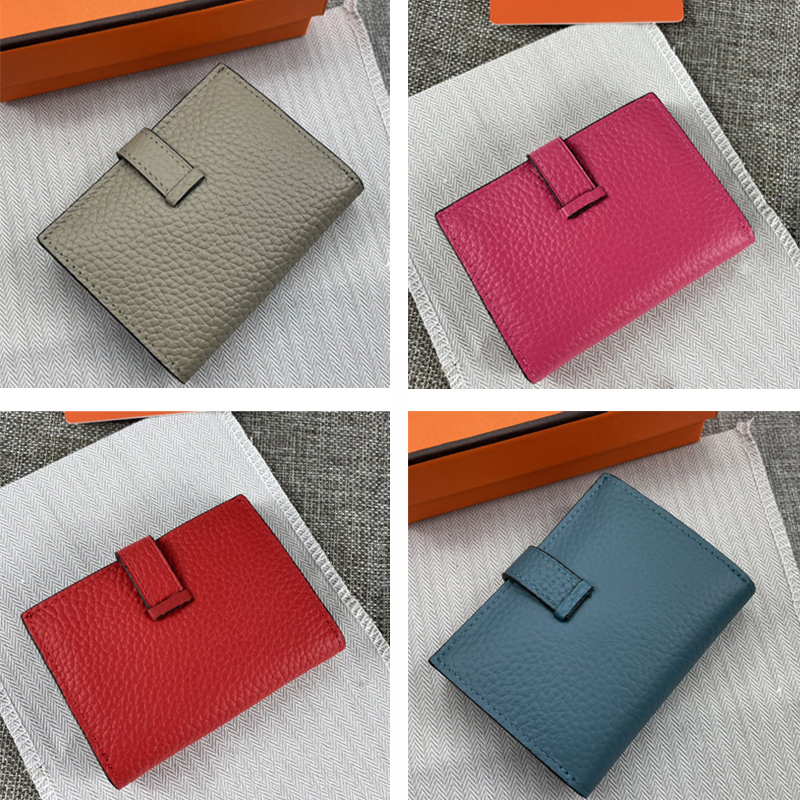 Brand Wallets Designed Card Holder Cow Leather Money Clip Litchi Grain Business Wallet 10cm*7.5cm with Retail Box #0510, Red
Brand Wallets Designed Card Holder Cow Leather Money Clip Litchi Grain Business Wallet 10cm*7.5cm with Retail Box #0510, Red