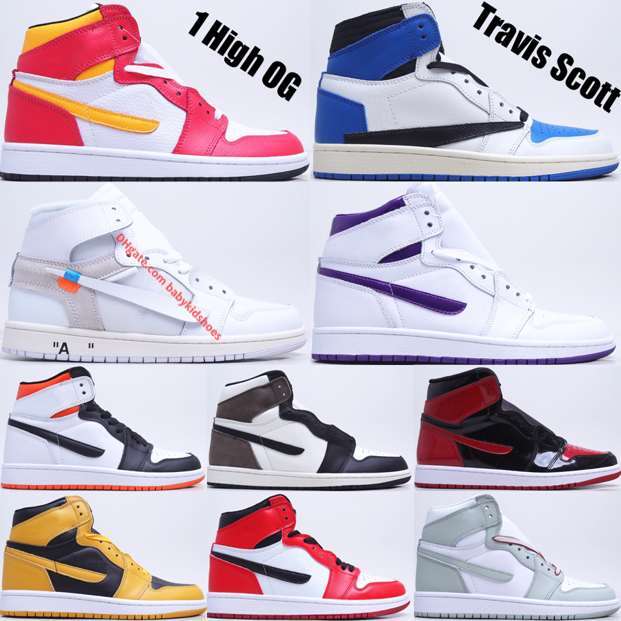 Jumpmans 1 High OG Basketball Shoes Leather 1S Trainers Travis Scott x Fragment Light Fusion Red Court Purple Chicago Female Male Outdoor Sn, Black
Jumpmans 1 High OG Basketball Shoes Leather 1S Trainers Travis Scott x Fragment Light Fusion Red Court Purple Chicago Female Male Outdoor Sn, Black