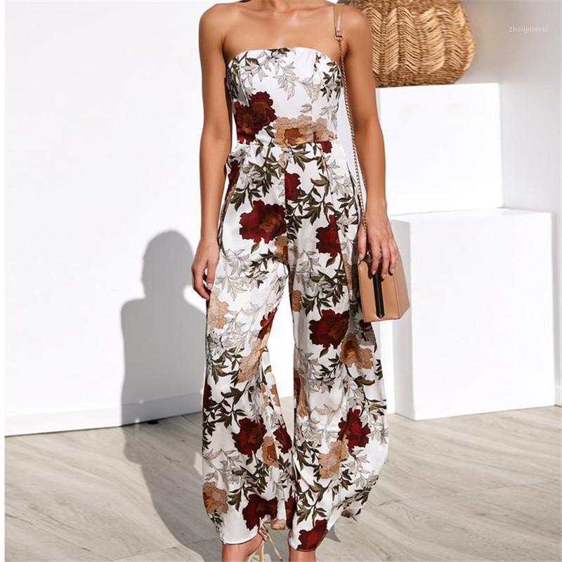 Women' Jumpsuits & Rompers Floral Flower Patterned Long Women Jumpsuit Off Shoulder Strapless Beach Loose Bodysuit Female Summer 2021 Overa, Black
Women' Jumpsuits & Rompers Floral Flower Patterned Long Women Jumpsuit Off Shoulder Strapless Beach Loose Bodysuit Female Summer 2021 Overa, Black