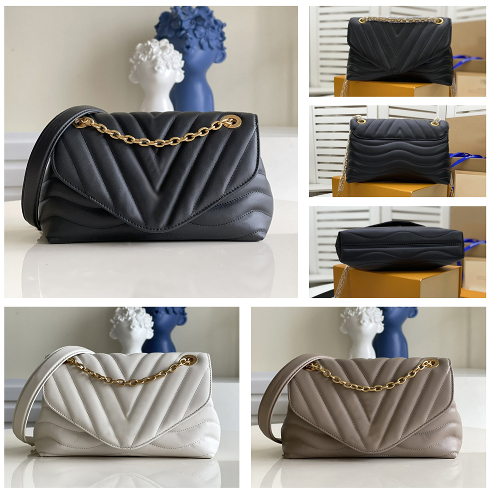 Fashion luxury bag wave shoulder bags handbag high quality unisex single product Cross Body purse, White 
Fashion luxury bag wave shoulder bags handbag high quality unisex single product Cross Body purse, White