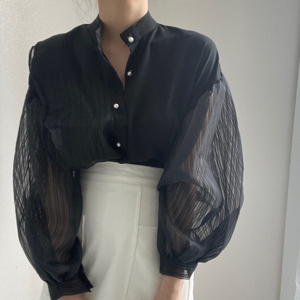 Qooth Autumn Blouse Retro Lantern Sleeve Blouse Korean Loose Puff Sleeve Shirt Female Long Sleeve Tops QT121 210518, White
Qooth Autumn Blouse Retro Lantern Sleeve Blouse Korean Loose Puff Sleeve Shirt Female Long Sleeve Tops QT121 210518, White