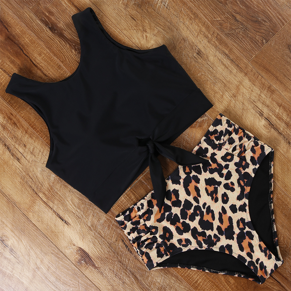High Waisted Swimsuit Bikini 2021 Push Up Swimwear Women Sexy Bathing Suit Female Vest Bikini Set Leopard Swim Suit Beachwear, B4100bk
High Waisted Swimsuit Bikini 2021 Push Up Swimwear Women Sexy Bathing Suit Female Vest Bikini Set Leopard Swim Suit Beachwear, B4100bk