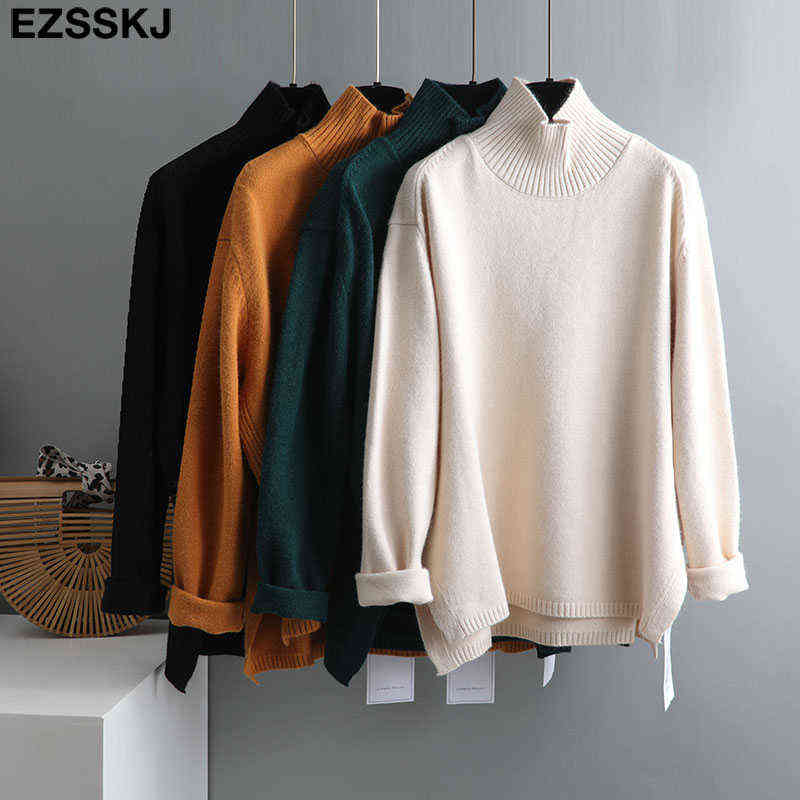 Autumn Winter splitside oversize thick Sweater pullovers Women loose cashmere turtleneck big size Sweater Pullover female 211109, Pj2117red
Autumn Winter splitside oversize thick Sweater pullovers Women loose cashmere turtleneck big size Sweater Pullover female 211109, Pj2117red