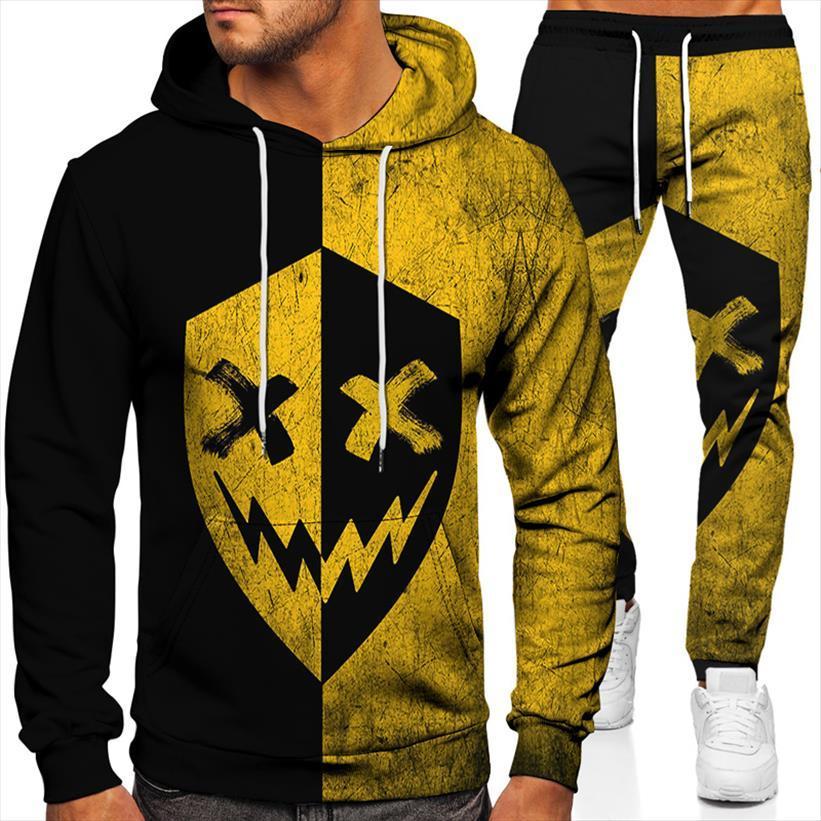 2 piece set fashion street men tracksuits hip hop women hoodies suit contrast stitching print casual hoodie sweatshirt pants, Gray
2 piece set fashion street men tracksuits hip hop women hoodies suit contrast stitching print casual hoodie sweatshirt pants, Gray