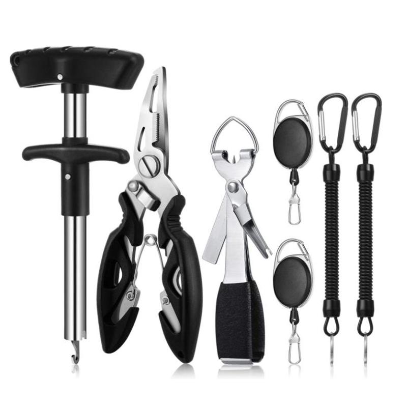 Keychains 7 Pcs Fishing Tool,Fish Hook Remover,Fishing Pliers, Wire Pliers,Reel Lanyard,Retractable Key Chain,Fishing Gear
Keychains 7 Pcs Fishing Tool,Fish Hook Remover,Fishing Pliers, Wire Pliers,Reel Lanyard,Retractable Key Chain,Fishing Gear