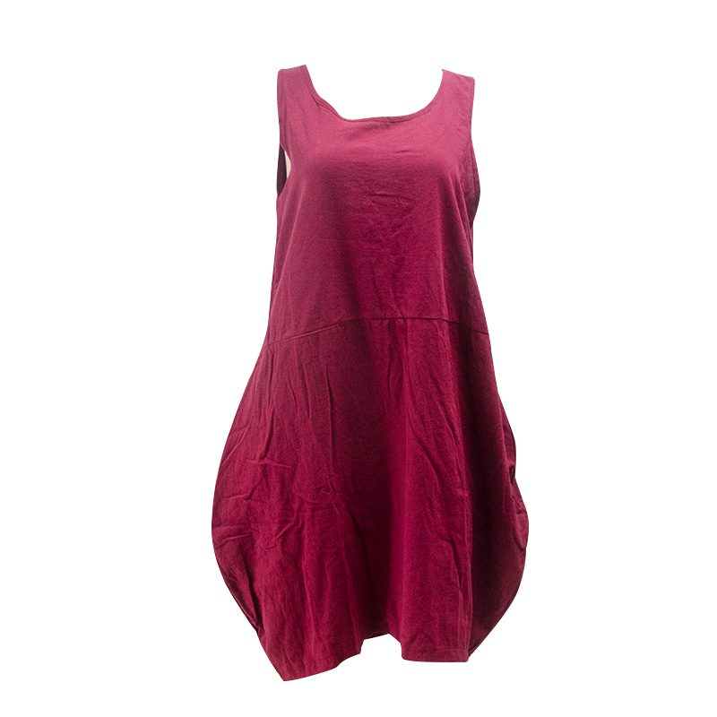 Tank Summer Dress Loose Vintage Midi Dress Sleeveless Woman Dress Plus Size Dresses for Women Casual Women Clothes Vestidos 210409