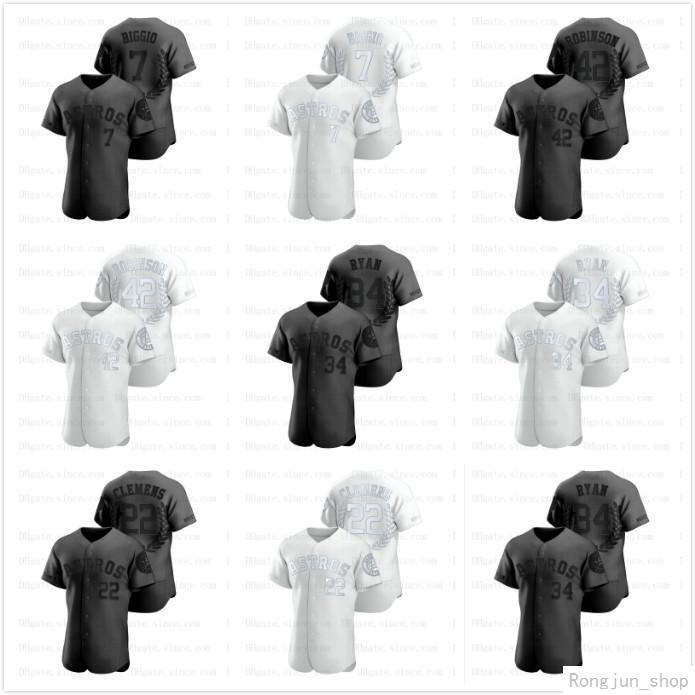 2020 Houston Award Collection Black White Astro Jersey Custom Craig Biggio Robinson Nolan Ryan 22 Roger Clemens BLANK Baseball, Color 10
2020 Houston Award Collection Black White Astro Jersey Custom Craig Biggio Robinson Nolan Ryan 22 Roger Clemens BLANK Baseball, Color 10