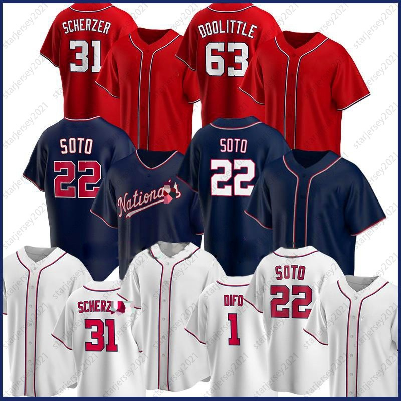 Juan 22 Soto Baseball Jersey Max 31 Scherzer Trea 7 Turner Anthony 6 Rendon Bryce Wilmer 1 Difo 34 Harper Ryan 11 Zimmerman Adam 2 Eaton 1
Juan 22 Soto Baseball Jersey Max 31 Scherzer Trea 7 Turner Anthony 6 Rendon Bryce Wilmer 1 Difo 34 Harper Ryan 11 Zimmerman Adam 2 Eaton 1
