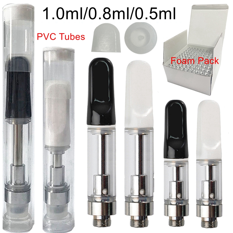 TH205 Atomizers Empty Vape Cartridges 0.8ml 1ml Ceramic Glass Thick Oil Dab Pen Wax Vaporizer 510 Thread Carts Atomizer E Cigarettes
TH205 Atomizers Empty Vape Cartridges 0.8ml 1ml Ceramic Glass Thick Oil Dab Pen Wax Vaporizer 510 Thread Carts Atomizer E Cigarettes