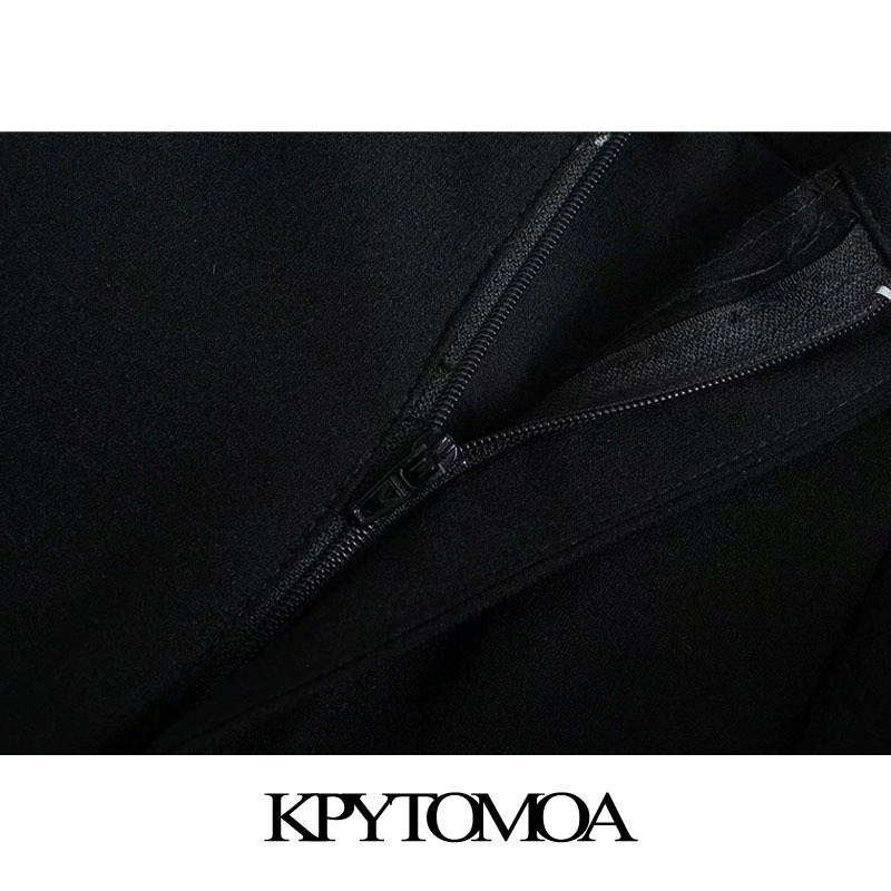 Women Chic Fashion Side Pockets Pleated Bermuda Shorts High Waist Zipper Fly Female Short Pants Mujer 210420