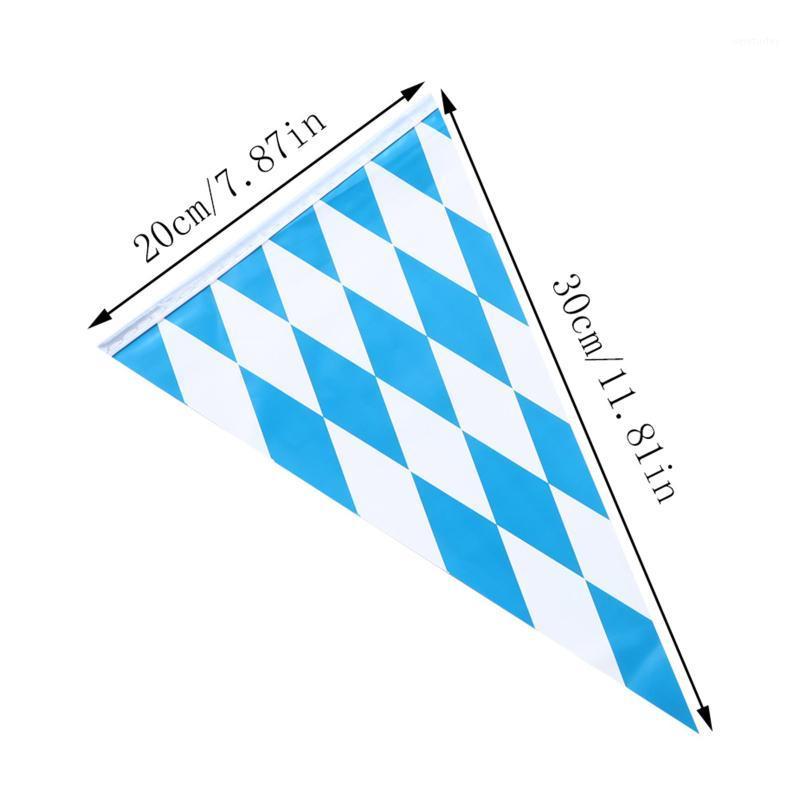 Party Decoration Oktoberfest Bavaria Blue White Carnival Flag 10m 30 Sides String Garden Lightweight Polyester FFT
Party Decoration Oktoberfest Bavaria Blue White Carnival Flag 10m 30 Sides String Garden Lightweight Polyester FFT