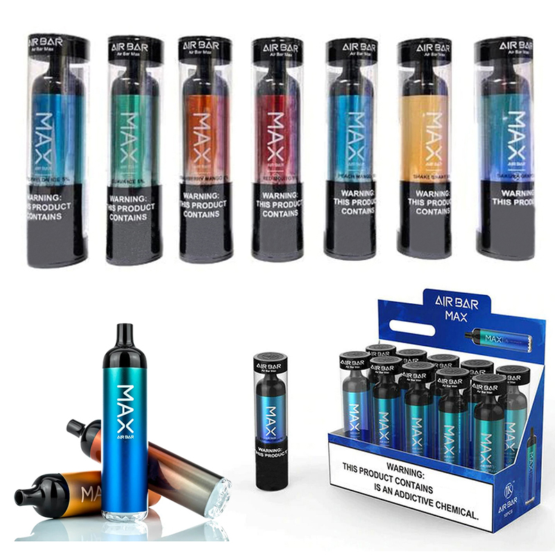 Air Bar Max Lux Disposable Vape Pen 2000 Puffs pre-filled cigarettes 1250mAh Battery 6.5ML Vapor Pod Device eCigs Puffbars Vapes Electronic Cigarette
Air Bar Max Lux Disposable Vape Pen 2000 Puffs pre-filled cigarettes 1250mAh Battery 6.5ML Vapor Pod Device eCigs Puffbars Vapes Electronic Cigarette